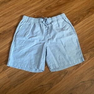Men's Linen Blend Jogger Shorts